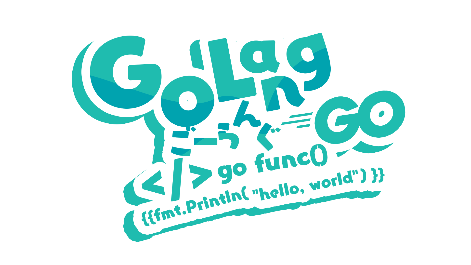 VTuber风格的Go Logo